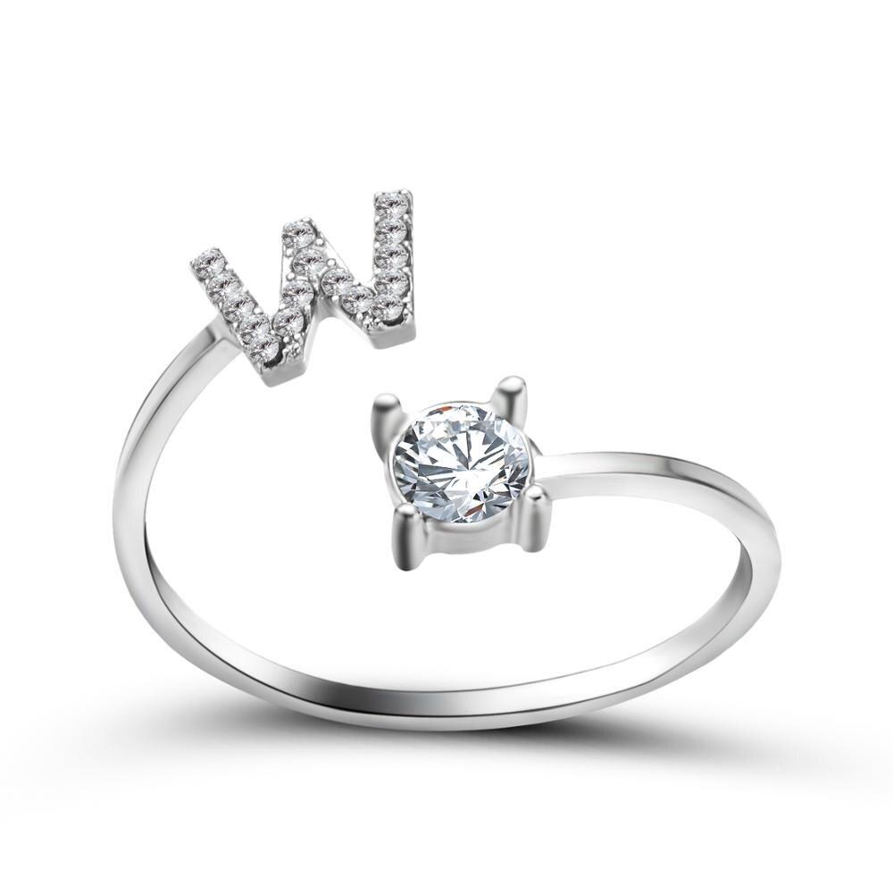 Perfect Gift Adjustable Initial Ring