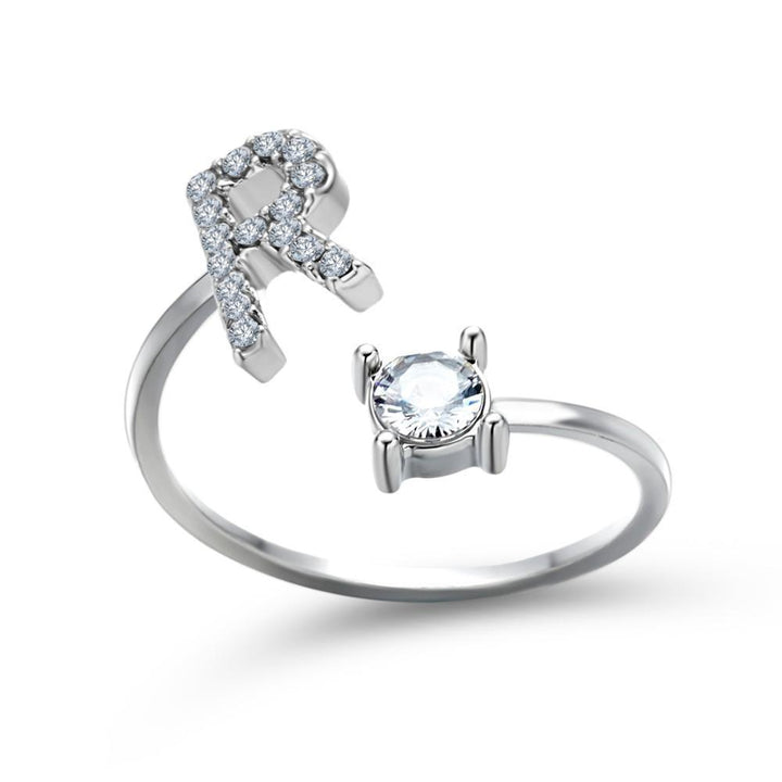 Perfect Gift Adjustable Initial Ring
