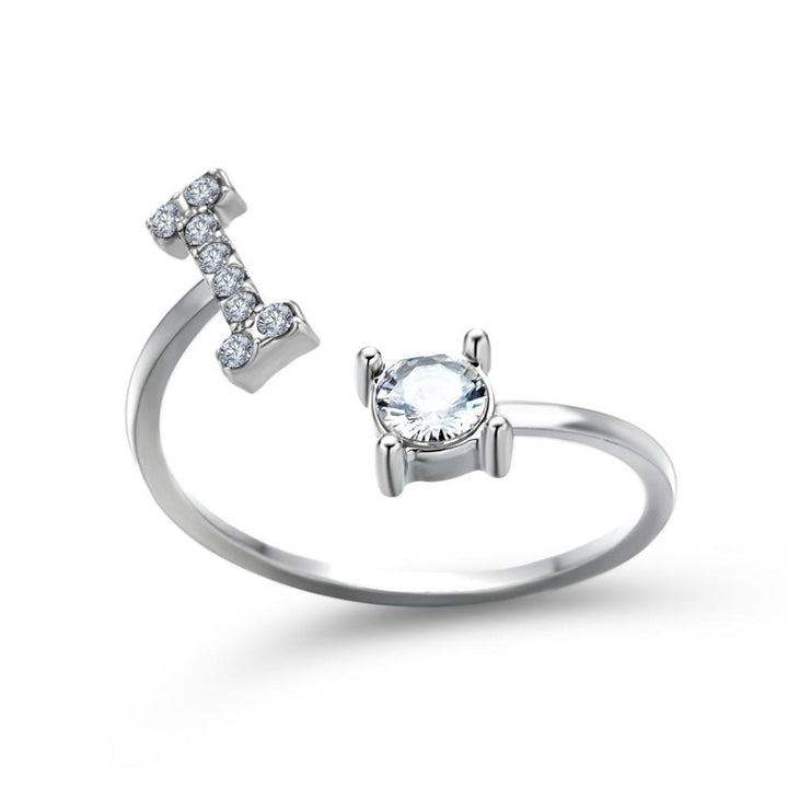 Perfect Gift Adjustable Initial Ring