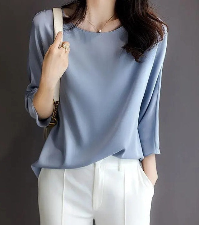 Elegant And Graceful Silk Blouse