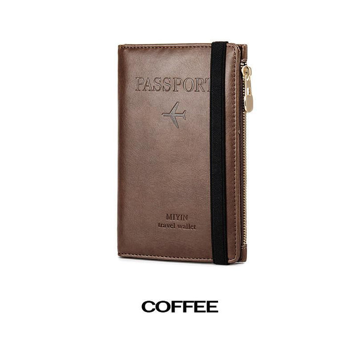 RFID Blocking Leather Card Wallet