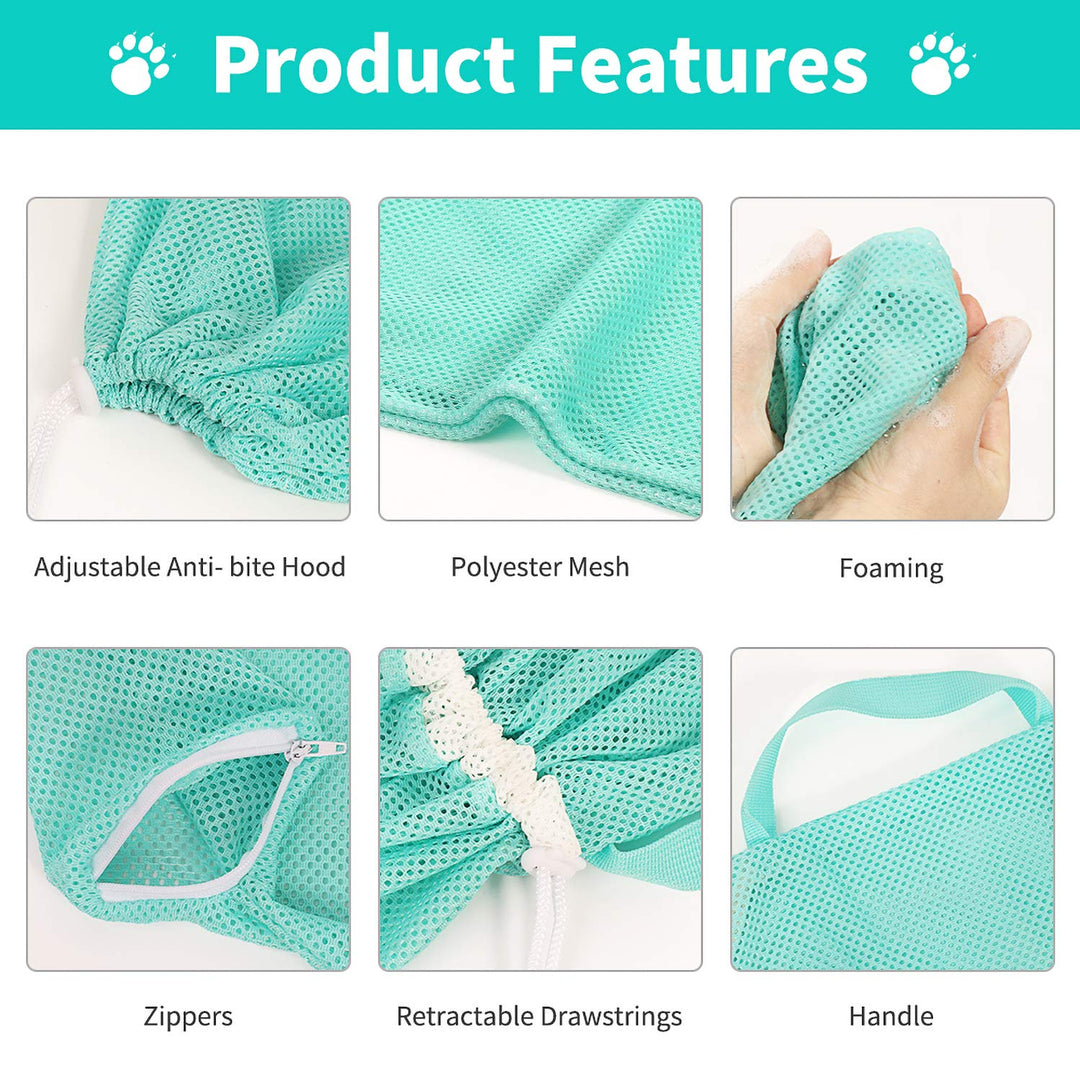 MULTI FUNCTION PET GROOMING BATH BAG