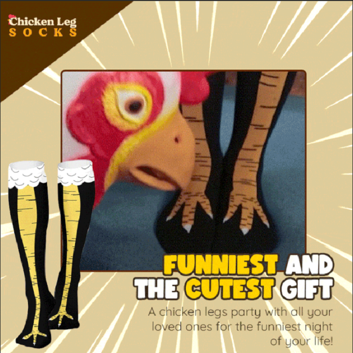 Chicken Legs winter Socks