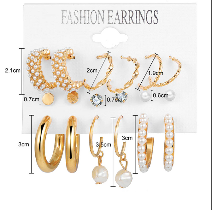 Fashion Earrings Set