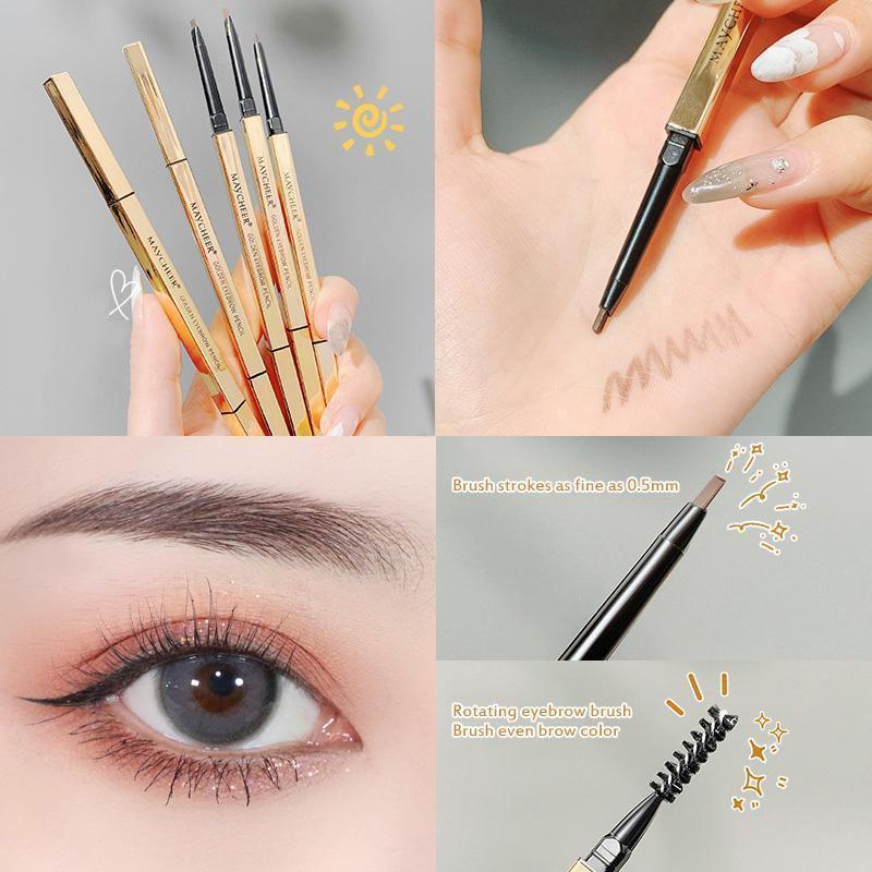 Small Gold Bar Double Head Eyebrow Pencil