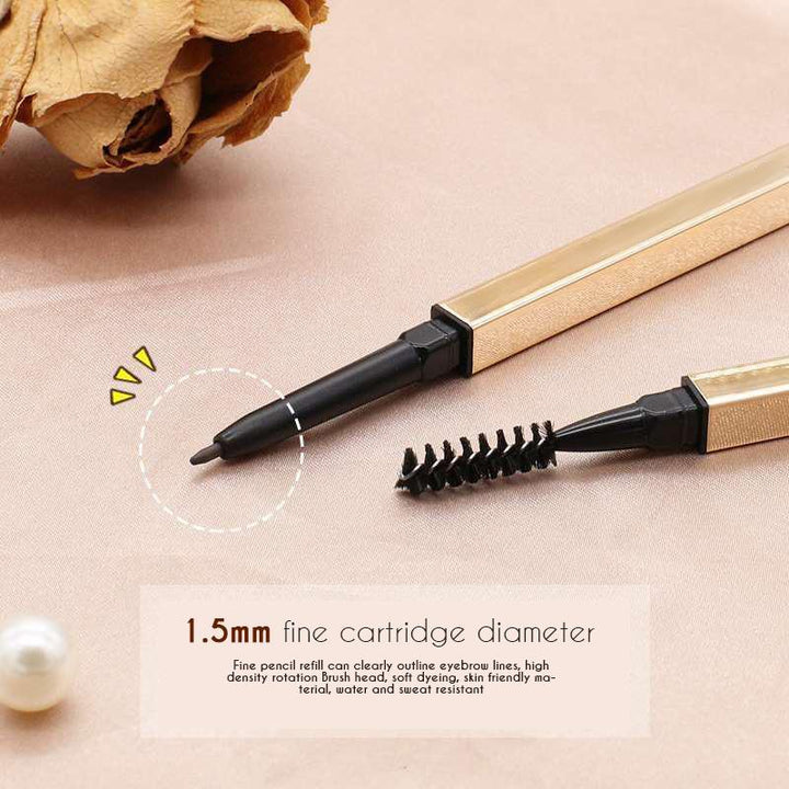 Small Gold Bar Double Head Eyebrow Pencil