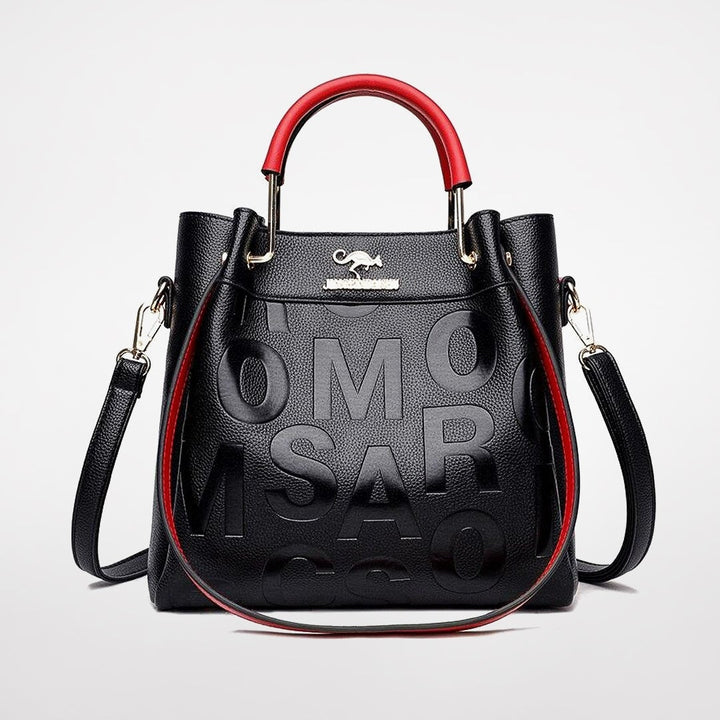 Shoulder bag made of soft leather