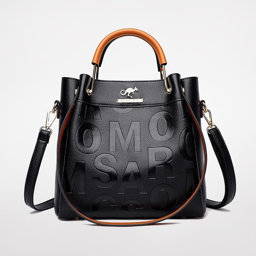 Shoulder bag made of soft leather