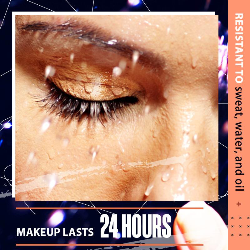 Two Color Gradient Eye Shadow Palette