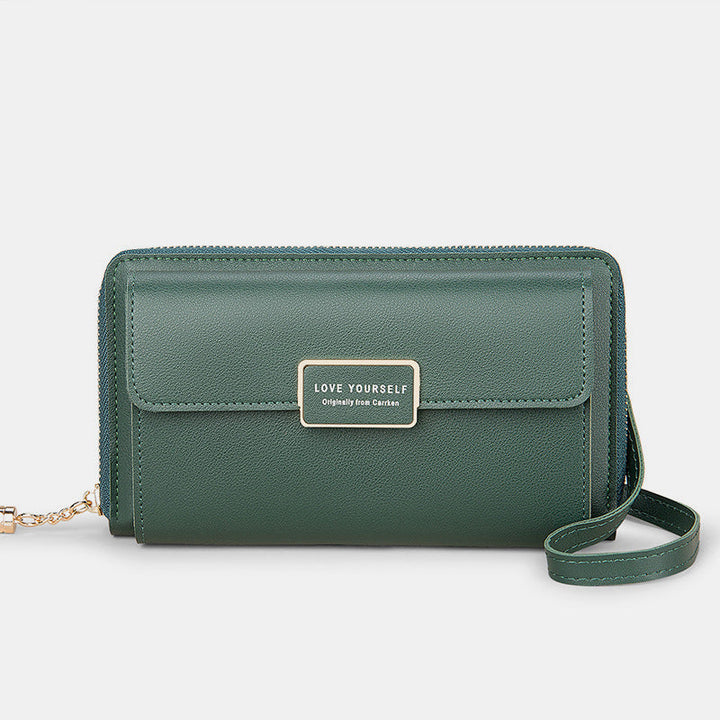 High Capacity Multi Slot Crossbody Phone Bag
