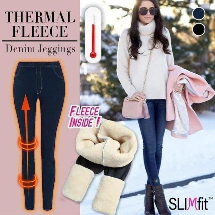 Thermal Fleece Denim Jeggings🎁Christmas Sale🎁