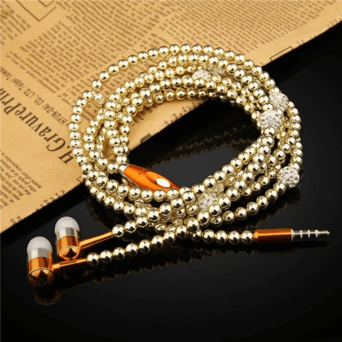 Pearl Necklace Earphones