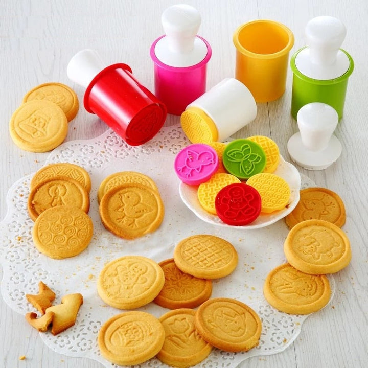 Non Stick Cookie Stamp and Cutter