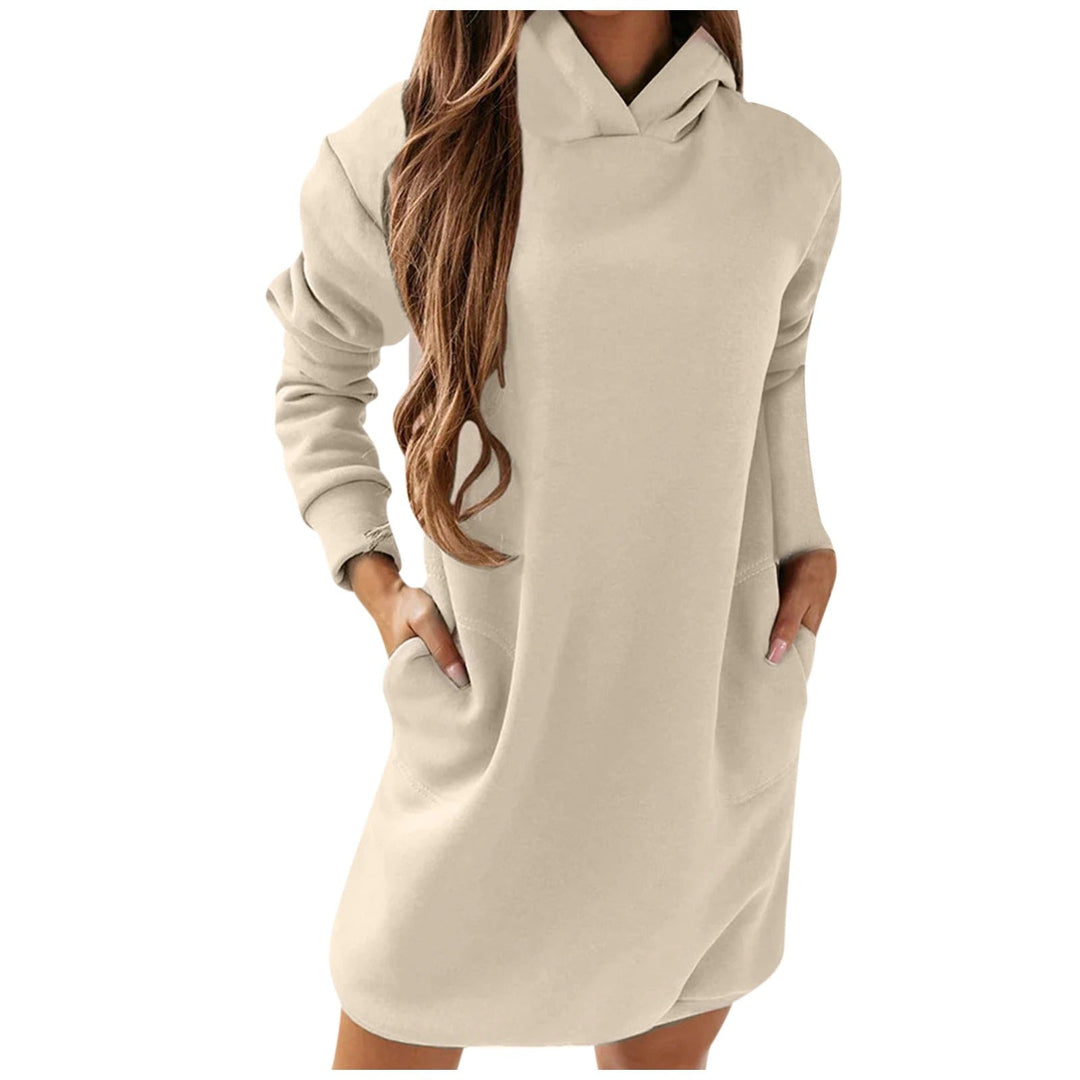 Long Sleeved Hoodie Dress